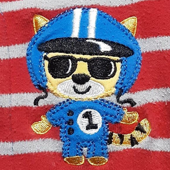 ❄️ 6m | Pekkle | "Racecar Driver" Footies/Jumpsuit - Picture 2 of 5